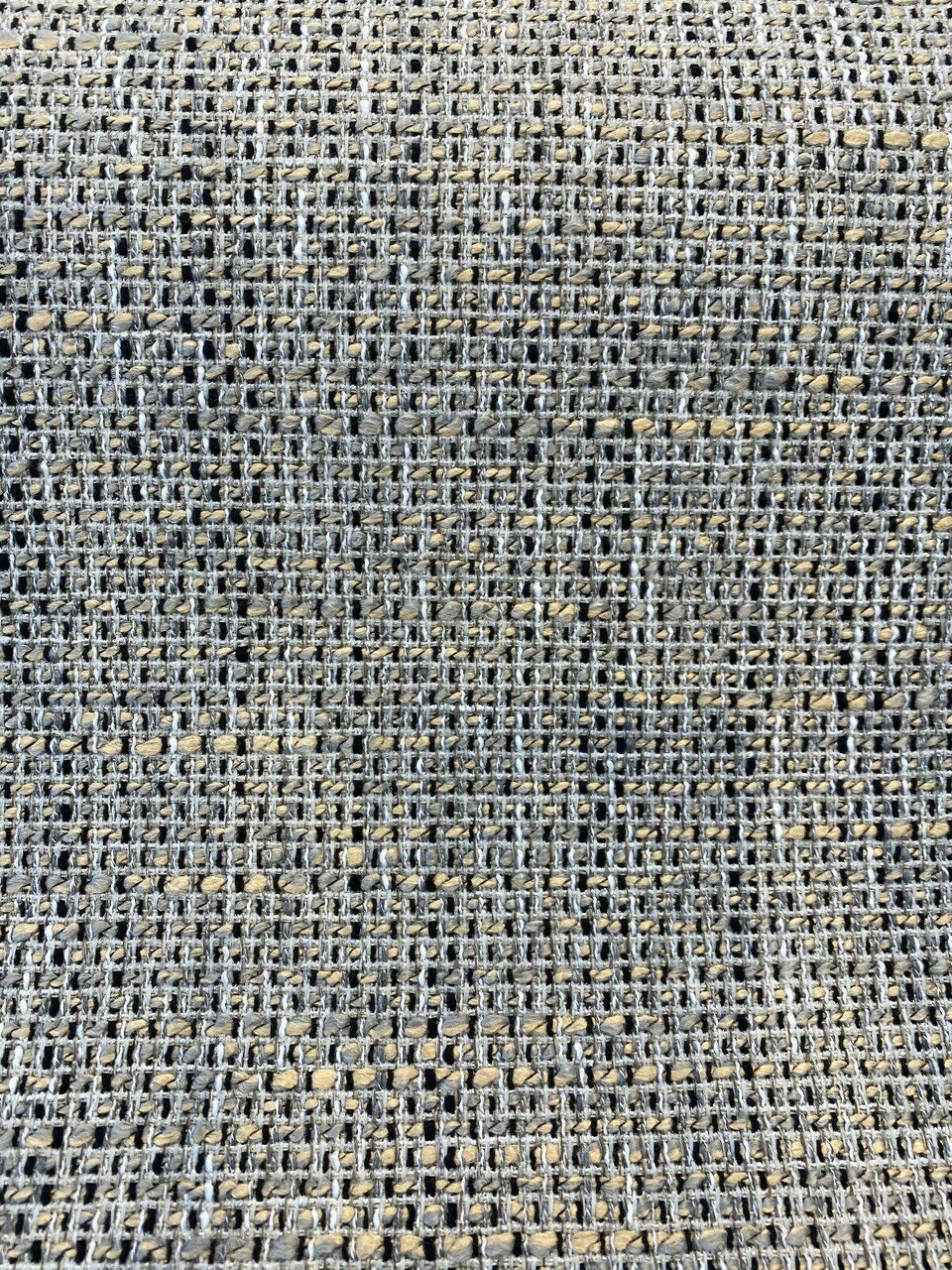 1 Yard Upholstery Chenille Fabric Badlands Steel Gray Crypton Soft Durable Stain Resistant 100% Polyester
